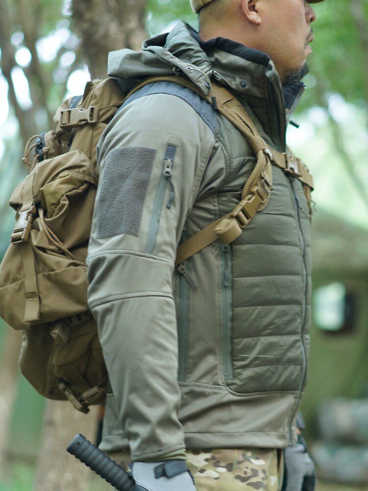 卡伦复刻2.0版户外棉服外套男款防水美式猎装夹克防寒服定制款