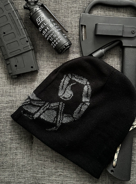 AGILITE蝎子防务 小众 秋冬户外男女通用针织帽 军迷帽