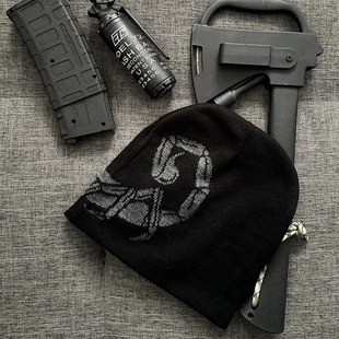 AGILITE蝎子防务 小众 秋冬户外男女通用针织帽 军迷帽