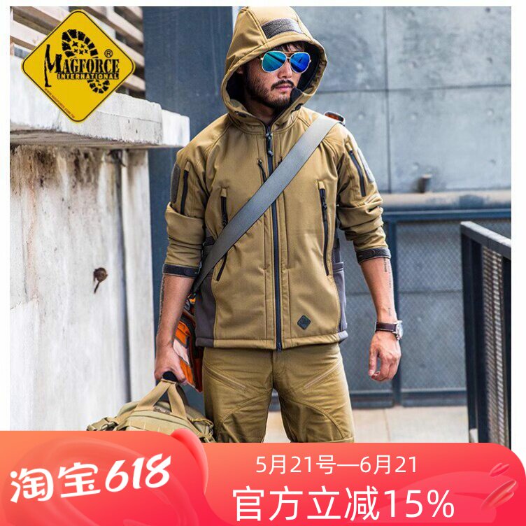 正品台湾马盖先Magforce麦格霍斯 C1001 冲锋衣战术软壳衣国际版