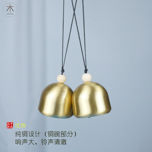 铜铃风铃配件铃铛挂件响声大铃铛
