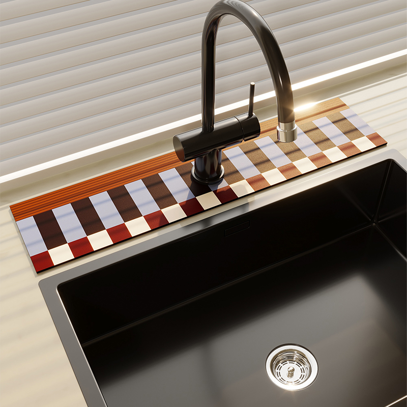 牧圣纳帕纹科技皮革卡通简约厨房