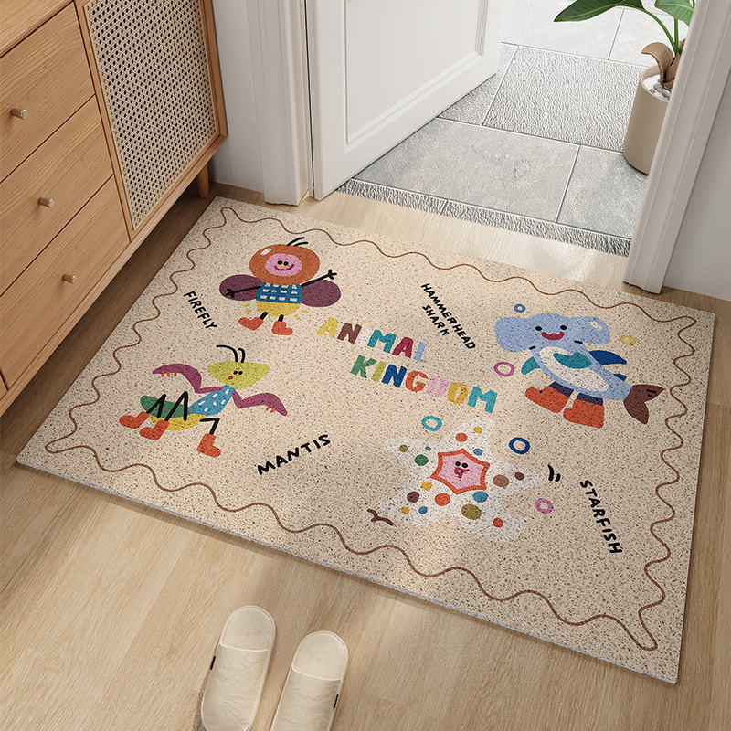 入户门垫家用进门可擦免洗地垫玄关丝圈防滑脚垫客厅方形地毯裁剪,居家布艺,入户地垫,淘宝优惠券,粉丝福利购,淘宝优惠卷