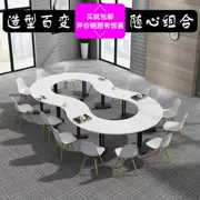 Mới Trung Quốc Sáng tạo Bàn Boss Nội thất văn phòng Nhân viên doanh nghiệp nhỏ Bàn và Ghế Bàn máy tính Mỹ Hội văn phòng - Nội thất văn phòng