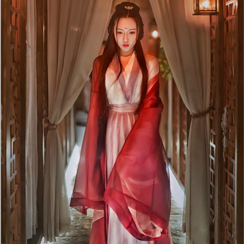 10-28新券大码汉服女胖mm 唐 汉服女古装 淡雅 胖妹妹汉服女 大码 古风