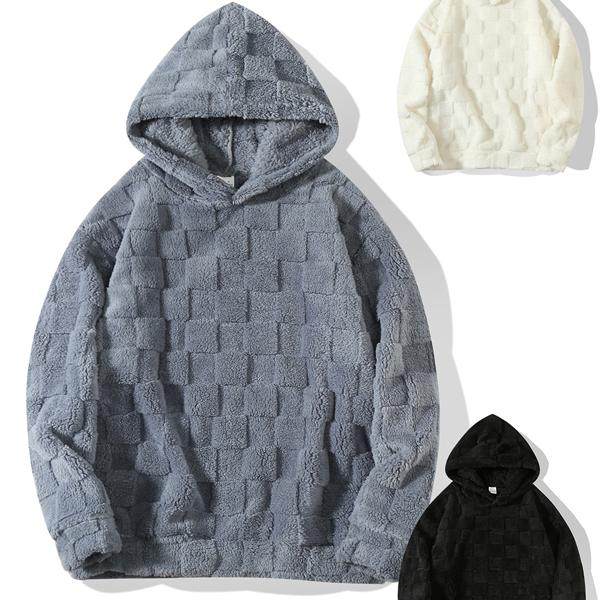 2025秋冬外贸新款纯色连帽卫衣男摇粒绒保暖大码上衣Men hoodies,男装,卫衣,淘宝优惠券,粉丝福利购,淘宝优惠卷