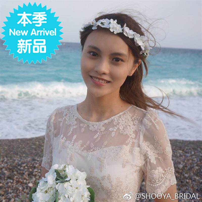 艾琳现货韩国简约复古轻婚纱礼服蕾丝长袖a连衣裙草坪婚礼旅拍|ruв категории Женская одежда, Cвадебные платья, свадебное платье - от Buy2taobao.com для оказания профессиональной услуги покупки агента Taobao