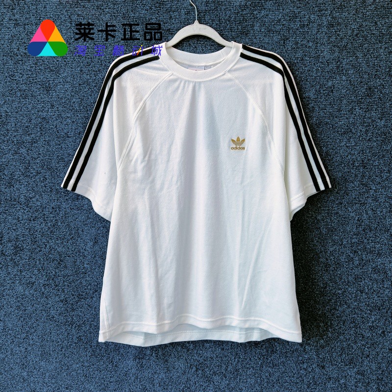阿迪达斯男女运动休闲短袖图片
