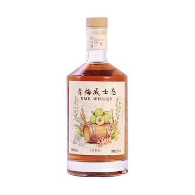 盒马代购钰之锦青梅威士忌500ml青梅入春醇香初醒口感甘甜配制酒