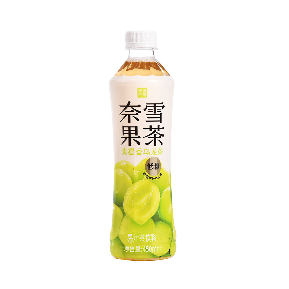 盒马代购奈雪的茶青提香乌龙茶450ml低糖添加真实果汁清爽解腻