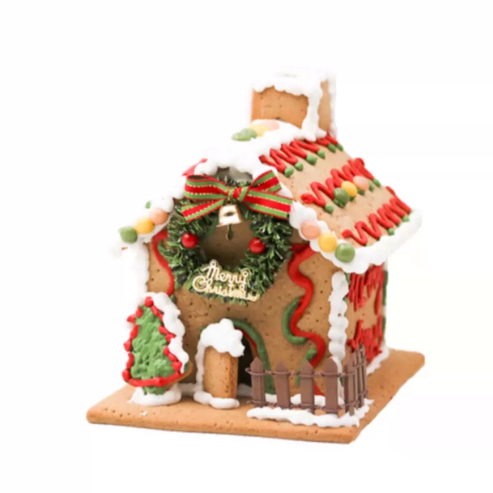 代购盒马烘焙姜饼屋DIY礼盒500gDIY圣诞姜饼屋