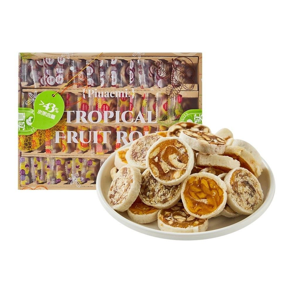 盒马代购Piuaemi越南进口热带水果糖卷礼盒325g纯正东南亚风味,零食/坚果/特产,夹心糖果/流质糖果,淘宝优惠券,粉丝福利购,淘宝优惠卷