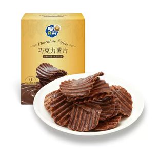 盒马代购脆升升巧克力薯片60g香醇口感咸甜交融0反式脂肪酸零食