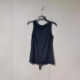 露肩中打底衫 D134 无袖 时尚 T恤 EST.1946棉质易干休闲舒适背心夏装