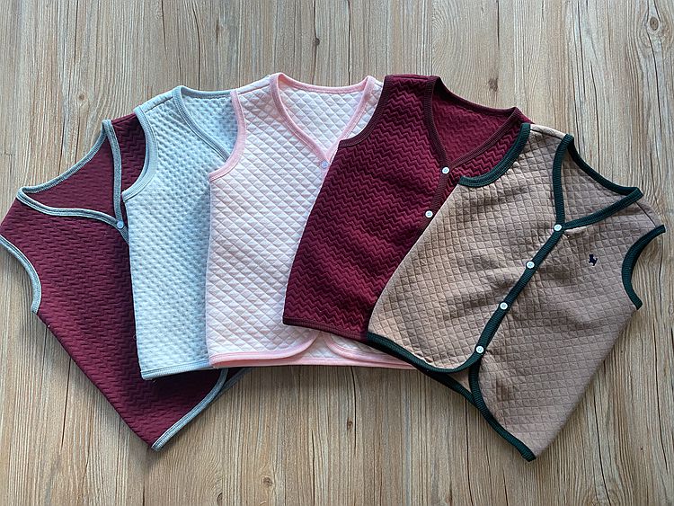 外贸韩单秋冬新款男女空气层马甲