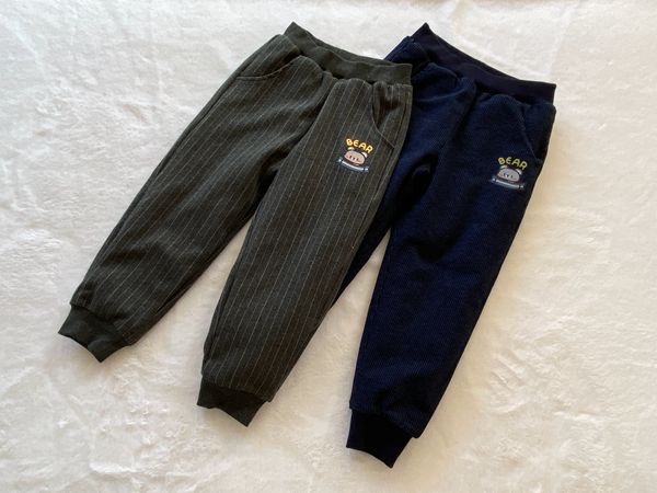 冬款儿童加厚夹棉长裤棉裤