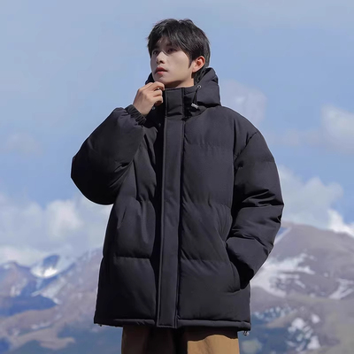 防寒服棉袄子男生冬装面包棉衣