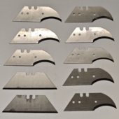 美工刀片勾刀钩刀电缆剥线弯角折叠刀片异形梯形刀片壁纸牛角大勾