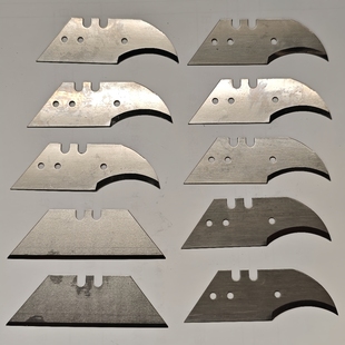 美工刀片勾刀钩刀美缝电缆剥线弯角折叠刀片异形梯形刀片壁纸牛角