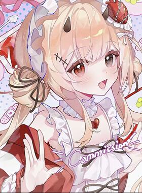 画师约稿oc手绘头像定制动漫二次元人物立绘设计真人照片转卡通