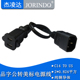 C14电脑插头转国标 服务器电脑转换插头UPS PDU 美标二扁母插头