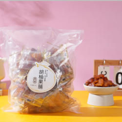 浙里衢州特产常山胡柚果脯简装独立包装蜜饯柚子皮水果干柚子干