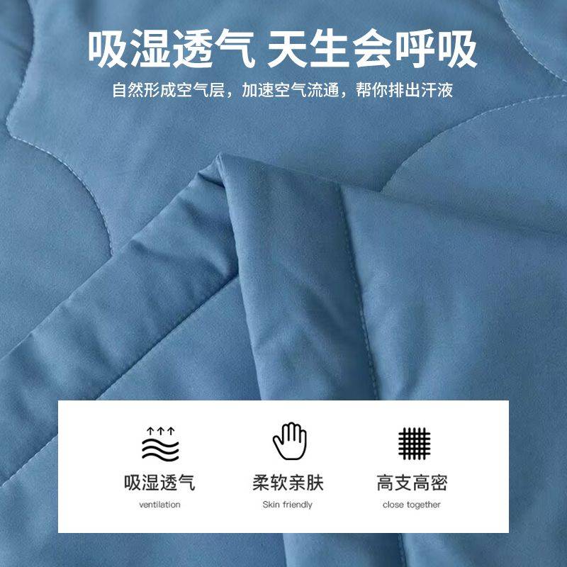 【南极人】艾草夏凉被单人夏季被褥空调被夏季薄荷被子春秋被芯可