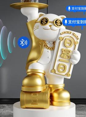 大型招财猫落地摆件客厅装饰品乔迁礼品前台发财猫新店开业礼物