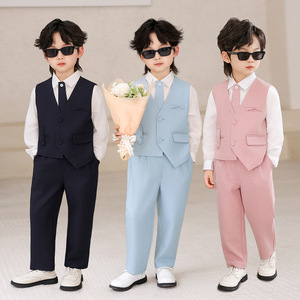 男童小西装套装儿童礼服花童西服