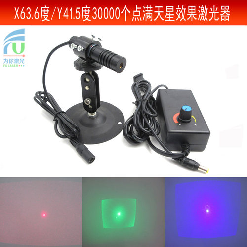 63.6/41.5度30000个点激光镭射灯