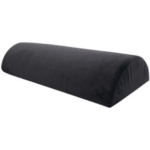 枕头慢回弹记忆棉孕妇腰枕办公室床上半圆膝盖歇脚垫腿枕footrest