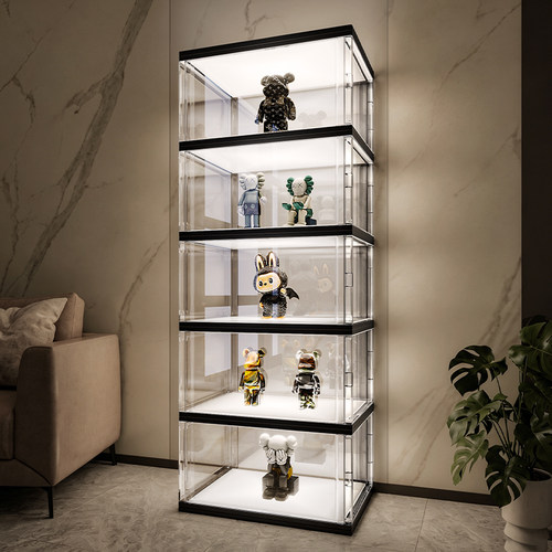 【收藏级柔光展柜】潮玩模型手办