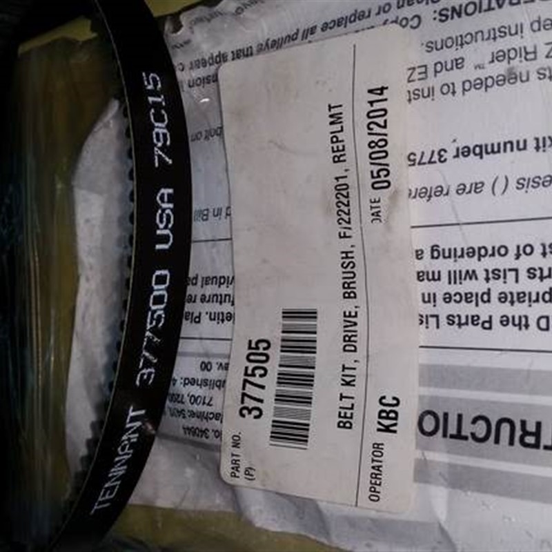 议价tennant同步带377505 (377500 usa 79c15)实物