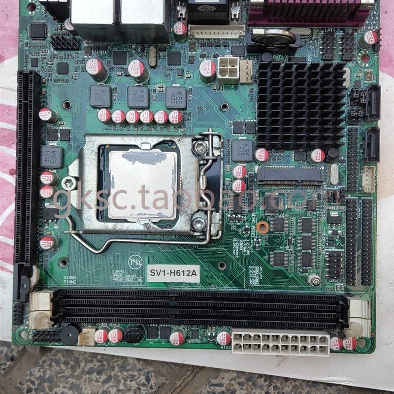 议价信步sv1-h612a.   双千兆工控主板 lga1155针 17*17 cm.