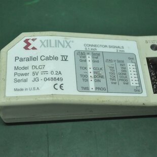剪线￥ 议价XILINX烧录器Parallel Cable DLC7并口下载仿真器