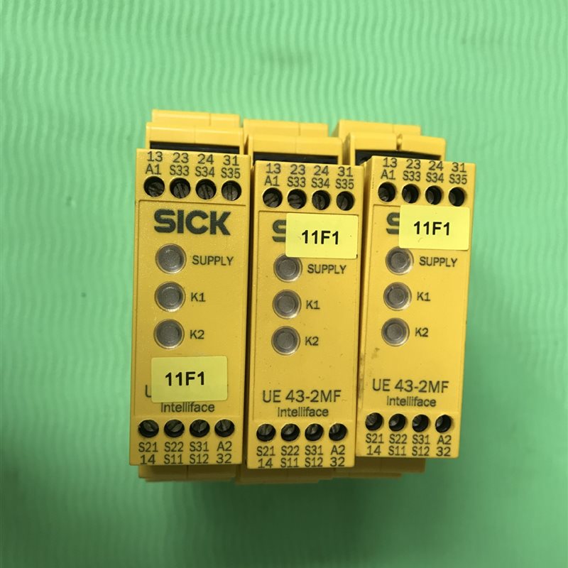 议价A052*UE43-2MF2D2 德国施克SICK安全继电器 6024893拆机成￥