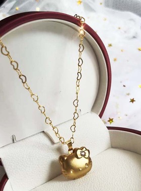 HEYCAT18K包金合金女Kitty