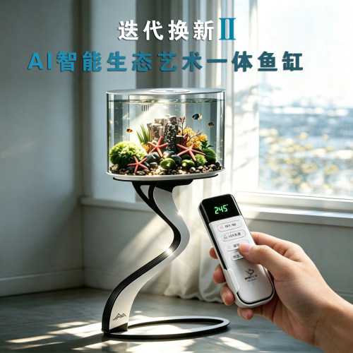 智能一体机生态落地鱼缸