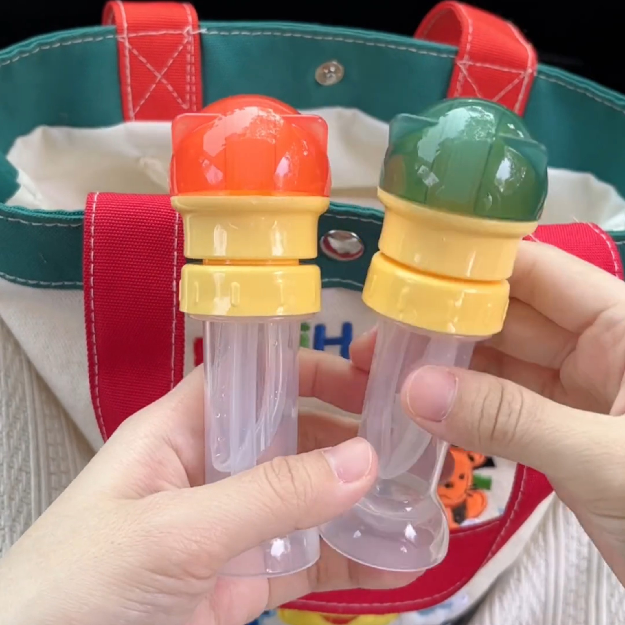 防呛水儿童吸管二合一带吸管