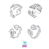 GELELUA啫喱十二辰灵 龙蛇马羊 925银生肖戒指本命年长辈送礼