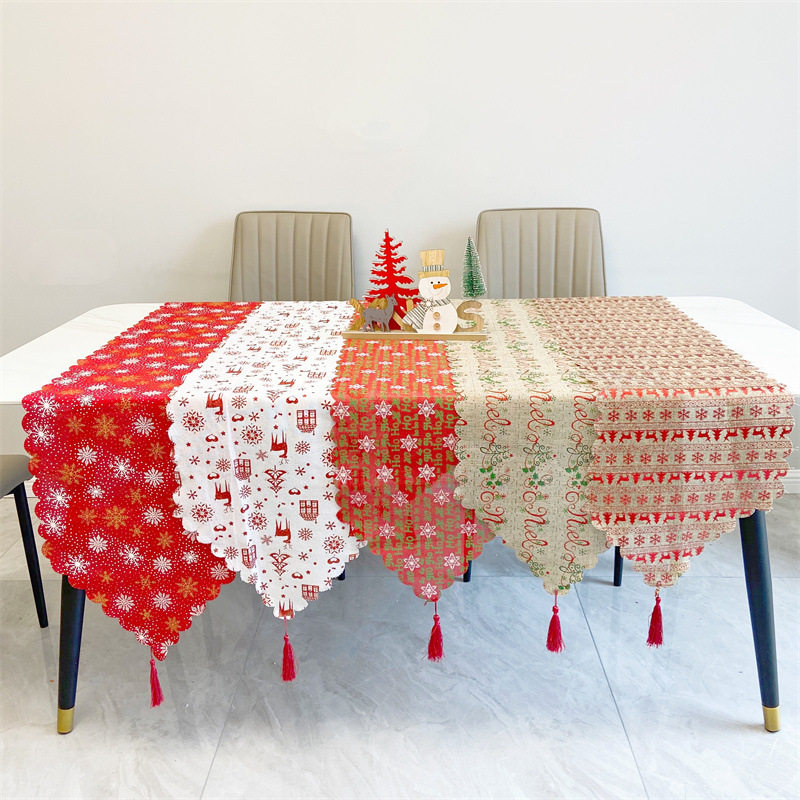Christmas Decorations Christmas Table Flags Table tablecloth