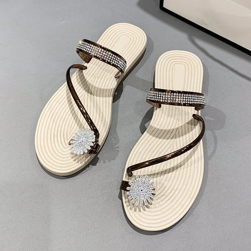 Fashion sandals for women, fairy toe slippers, women's shoes