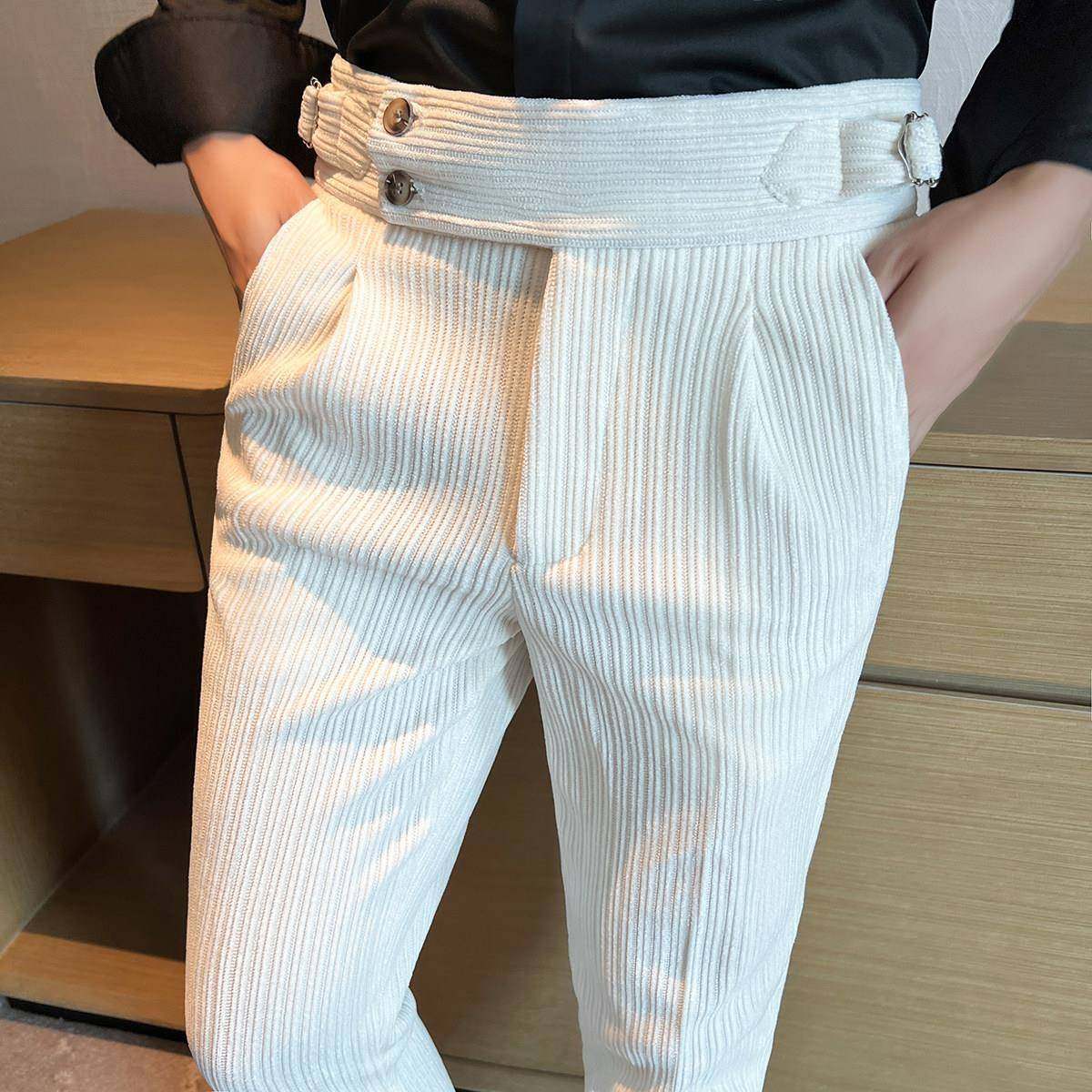 雪尼高腰西裤男春秋商务休闲百搭修身直筒西装裤0119w,男装,西裤,淘宝优惠券,粉丝福利购,淘宝优惠卷