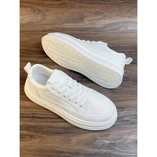 高级感百搭小白鞋男款2026新款男士夏季透气薄款板鞋潮0322k