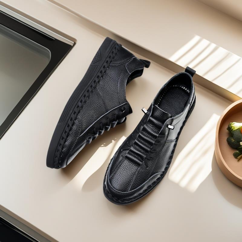 高档小一脚蹬男小白鞋软底休闲男士懒人鞋潮流板鞋1029k