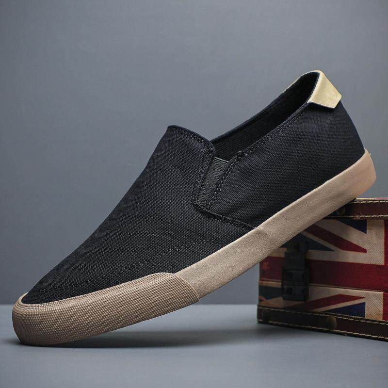 春秋新款男士帆布鞋透气雨伞布鞋休闲轻便男鞋一脚蹬透气滑0111z,流行男鞋,时尚休闲鞋,淘宝优惠券,粉丝福利购,淘宝优惠卷