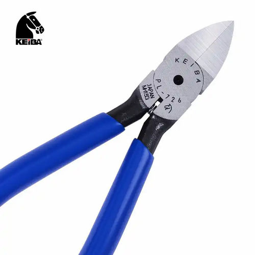 日本马牌KEIBA精密水口钳工业级钳电工工具进口钳子省力实用 正品
