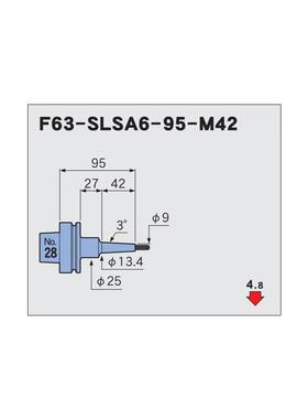 F63-SLSA6-95-M42日本MST恩司迪热装热缩刀柄现货优惠销售 需询价
