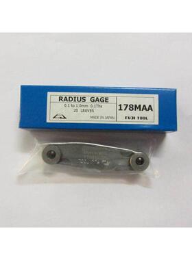 日本FUJITOOL富1-7MM 7-15MM半径规178MA/178MB/272MA/272MB