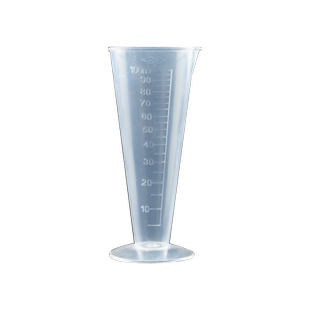 实验室塑料量杯25ml 50ml 100ml 250ml 500ml 塑料实验室塑料量杯 三角量杯测量杯